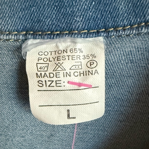 Denim Button-Up Dress - Picture 5 of 6